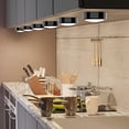thumbnail image 2 of HIBIBUD LED Puck Lights with Remote,6 Pack Color Changing RGBW,Battery Powered,Dimmable Under Cabinet Lighting with Timer & Memory,Wireless Stick-On Lights,Black, 2 of 9