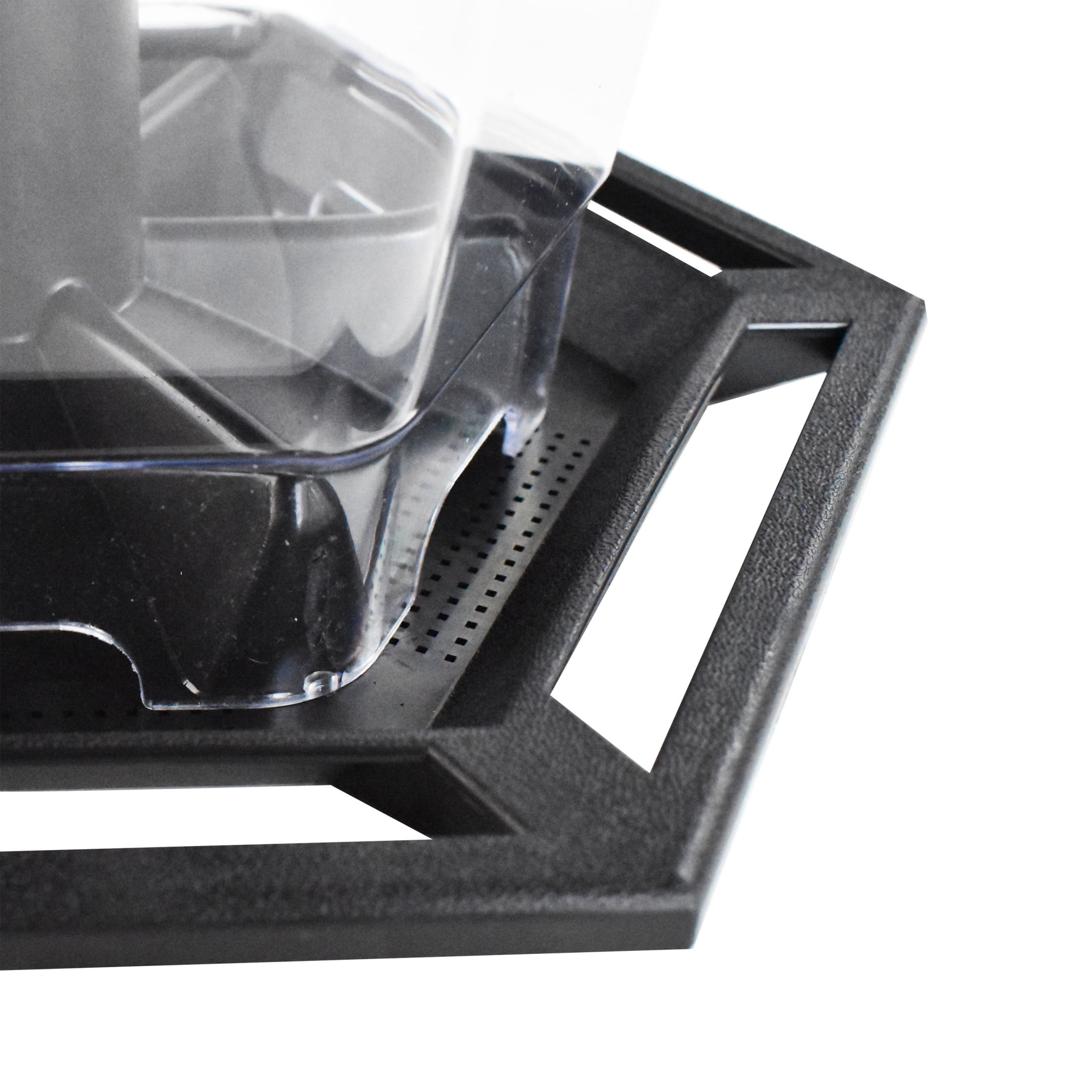 (4 pack) Pennington Earth Smart, Black Recycled Plastic Hopper Wild Bird Feeder, Extra Large 6 lb. Capacity, 11.5" Tall