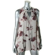 Free People Womens Floral Printed Sleeveless Casual Dress
