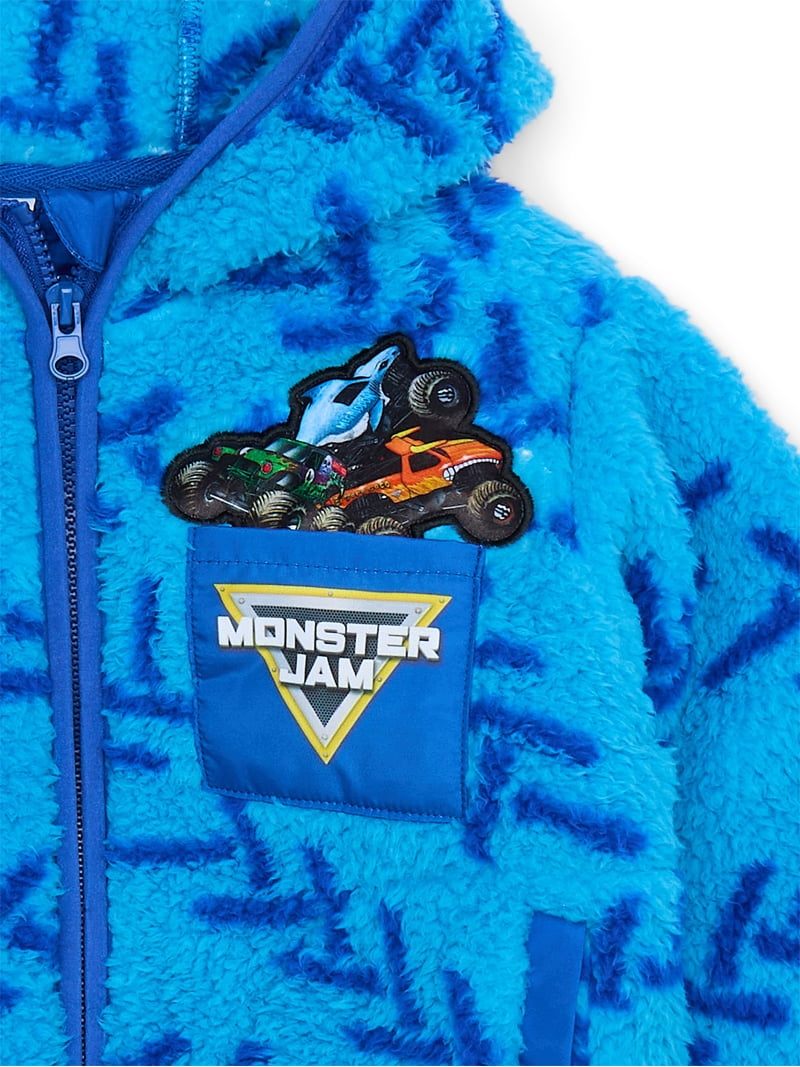 ドジャース　kidsジャンパー　made in USA Character Toddler Boy Faux- Shearling Zip Jacket with Hood, Sizes