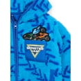 thumbnail image 3 of Character Toddler Boy Faux- Shearling Zip Jacket with Hood, Sizes 2T-5T, 3 of 3