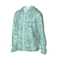 thumbnail image 2 of KLL Geometric Elements Print Men's Women’s UPF 50+ Sun Protection Outdoor Hoodie Jacket Long Sleeve Fishing Hiking Performance Shirt-3X-Large, 2 of 6