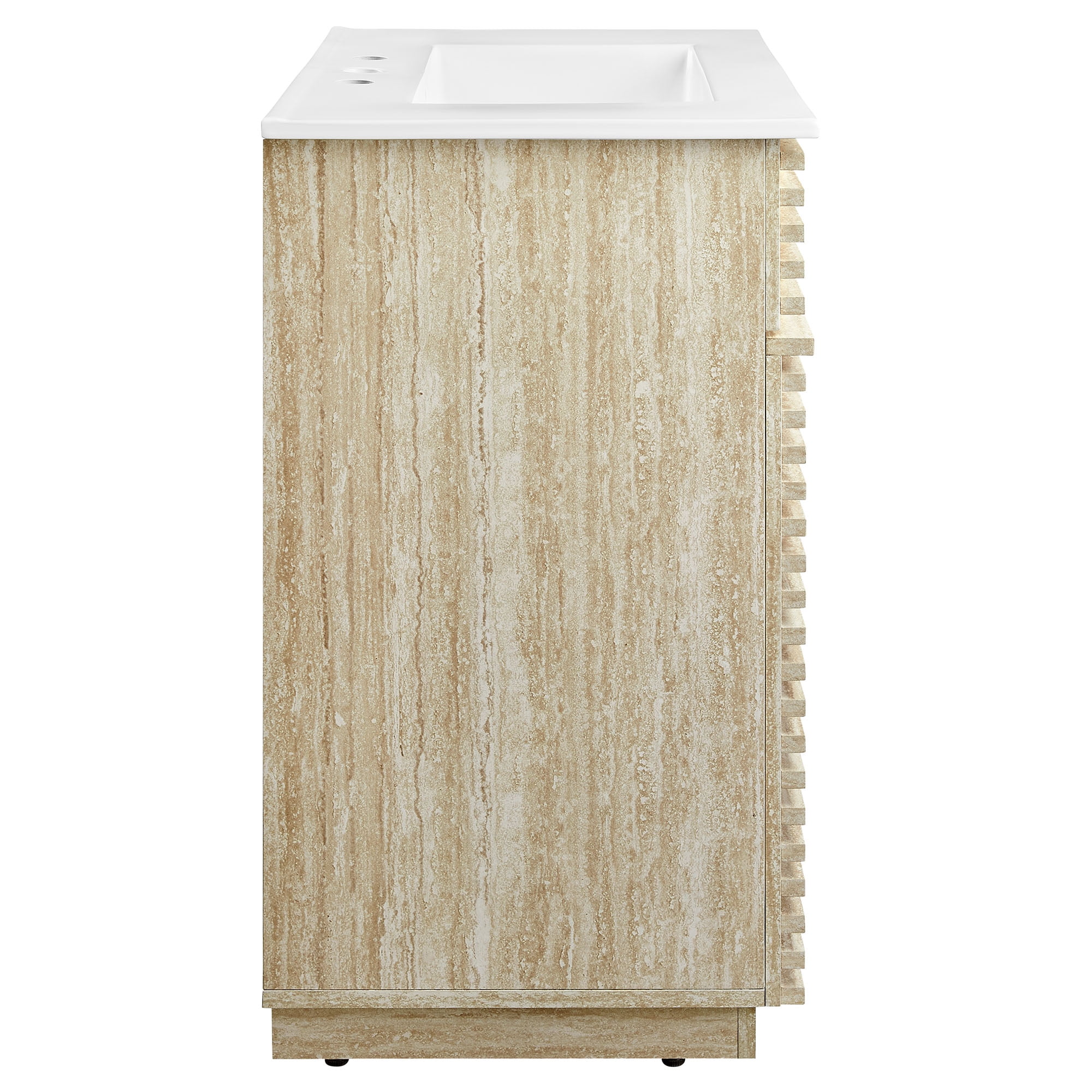 Render Bathroom Vanity With Sink in White