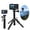 30 in, variant on Magnetic Selfie Stick Tripod 70cm/27.5" for GoPro, DJI Osmo Action, Insta360, Extension Pole with 1/4" Adapter, 180° Rotating Anti-Slip Handle, Black