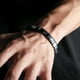 thumbnail image 4 of Pulsera de hematita para hombre: Reaviva el poder masculino. Pulseras para recuperar la confianza., 4 of 9