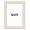 Charleston White, variant on 12x17 Frame White Real Wood Picture Frame Width 0.75 inches | Interior Frame Depth 0.5 inches |