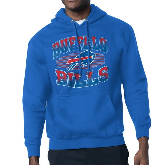 Men's Starter Royal Buffalo Bills Team Grit Graphic Hoodie