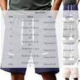 thumbnail image 5 of EOYWHK Mens Shorts Quick Dry with Pockets Elastic Waist Drawstring Sports Shorts for Men Soft Lightweight Breathable Casual Activewear Gray, Size XL, 5 of 8