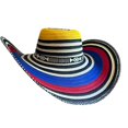 thumbnail image 2 of Sombrero Vueltiao Colombian Hat (Polyester, Adults, Extralarge(XL), 650500), 2 of 4