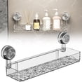 thumbnail image 3 of 2026 New No Drill Bathroom Suction Storage Box Corrugated Suction Cup Storage Holder Suction Storage Box Removable Hanging Storage Basket Kilougeis, 3 of 6