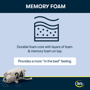 Serta 12 King Sheep Dreams Medium Memory Foam Mattress