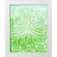 thumbnail image 1 of Robinson, Tamara 26x32 White Modern Wood Framed Museum Art Print Titled - Flower Outline III, 1 of 4