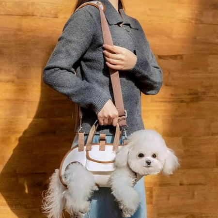 Dog Lift Harness  Dog Sling for Small and Medium Cats Dogs  Portable Pet Carrier Bag  Small Dog Sling Carrier for Outdoor (L)