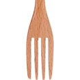 thumbnail image 4 of Tenedor y cuchara 2 en 1, juego de 2 tenedores de madera, cubiertos de viaje reutilizables, utensilios de camping ligeros TUNC Sencillez, 4 of 5