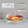 thumbnail image 4 of Chilled Serving Tray Iced Serve Trays For Party Appetizer Serving Tray Ice Tray Design For Party Dining Room Coffee Shop Hotel, 4 of 4