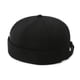 thumbnail image 2 of Sombrero de estilo moderno para hombre, sombrero de piso para primavera y otoño, sombrero de melón, sombrero Sattler retro de hip hop para mujer, sombrero moderno, 2 of 6
