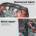 thumbnail image 4 of Hearts Battle Digital Bag with Oxford Cloth Material, Waterproof Travel Case for Cell Phone Charger Cord and Electronics, Charger Pouch and Cord Travel Organizer, 5.9x9.44x3.14 Inches, 4 of 6