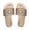 Khaki, variant on Clearence Women’s Flat Beach Slippers Ultra Lightweight Slide Sandals, Quick-Dry Textured Sole Non-Slip Pool Shoes for Casual Outdoor