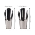 thumbnail image 2 of LIFKOME 2Pack Compact Soil Loosening Tool Stainless Steel for Planting Gardening, 2 of 8