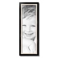 thumbnail image 2 of ArtToFrames 8x26 inch Black with Sliver slope Picture Frame, Black Wood Poster Frame (4984), 2 of 7