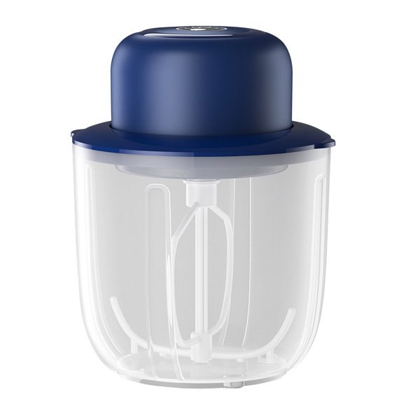 Batteur Électrique pour Oeufs Beater avec Récipient Scellé de 1000 ml, Mousseur à Lait Automatique Sans Fil, Batteur sur Socle pour Oeufs