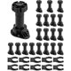 thumbnail image 1 of Set of 20 furniture legs kitchen furniture legs delivered with 10 fixing brackets extended range: 100-120 mm, 1 of 5