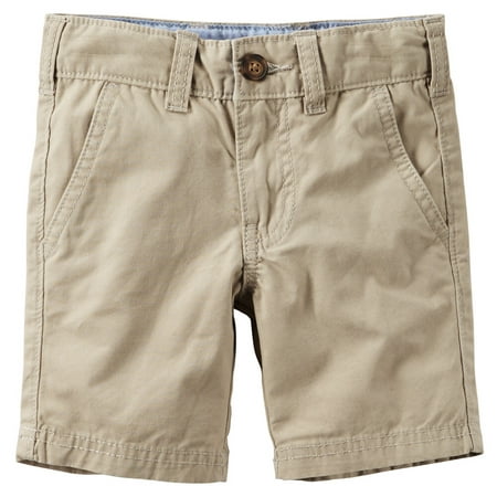 Carter's - Carters Baby Clothing Outfit Boys Flat-Front Shorts Khaki ...