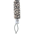 thumbnail image 3 of Totes Adult Auto Open & Close Leopard Print Umbrella, 3 of 3