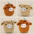 thumbnail image 2 of Kit de ganchillo CrochetBox, animales de peluche de vaca Highland para mayores de 12 años, 2 of 7