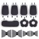 thumbnail image 3 of Cojín de asiento de automóvil, diosa de la calidez de la felpa de invierno, fundas de asiento universales para todas las estaciones para automóviles, conjunto completo de accesorios para automóviles, 3 of 5