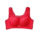 thumbnail image 3 of Sujetador inalámbrico Mujer Transpirable Hacer subir Bralette Chica Sexy Ropa interior de malla de encaje Regalo superior, Rojo, 34/75 Noticed AP001191-08B, 3 of 7