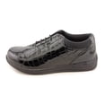 thumbnail image 4 of drew women's tulip black croc 7 m us, 4 of 5