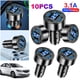 thumbnail image 1 of Cargador Coche 66 W Adaptador Corriente 4 Puertos para (3USB+1C) Azul, 1 of 6