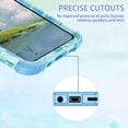 thumbnail image 3 of Casetego for Samsung Galaxy A14 5G Case Shockproof 3 in 1Heavy Duty Rugged Hybrid Sturdy High Impact Protective Cover Case for Galaxy A14 5G,Butterfly/Blue, 3 of 7