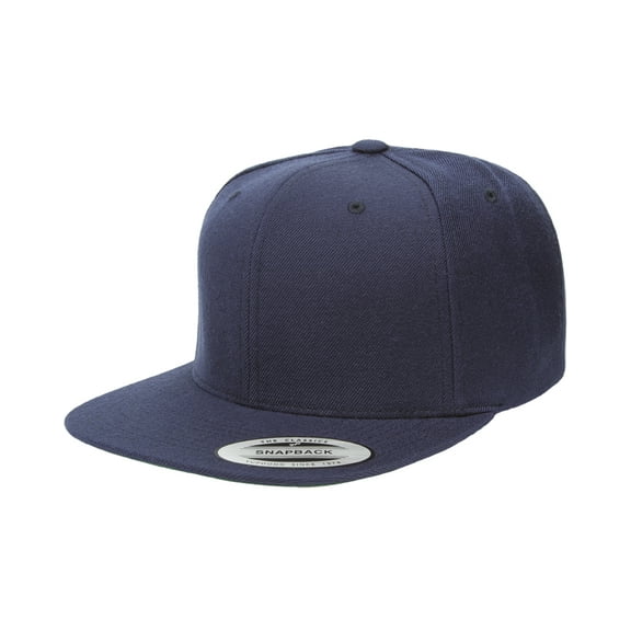 Adult Unisex 6-Panel Structured Flat Visor Classic Snapback