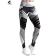 thumbnail image 4 of PULLIMORE Women High Waist Yoga Leggings 3D Printed Butt Lifting Tight Pants For Sport Gym Workout Fitness (M, Black), 4 of 11