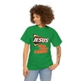 thumbnail image 2 of DJH Apparel | Jesus Nacho Ordinary Savior Christian Unisex T-shirt, 2 of 5