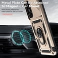 thumbnail image 5 of Estuche GANGXUN para Samsung Galaxy A15, soporte giratorio 360°, estilo mecánico y magnético, 5 of 5