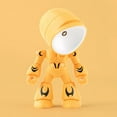 thumbnail image 3 of syligr Robot Night Light Magnetic Suction Touch Control LED Desk Lamp with Adjustable Head for Kids Bedside Nursery Decor Birthday Gift Children Room Ambiance Cute Ornament, 3 of 4