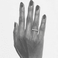 thumbnail image 5 of Round Diamond Gold Plated Eternity Band Ring, 5 of 5