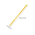 thumbnail image 2 of INSPIRE CHIC Men's Self-tied Solid Color Neckties Flat Neckwear Knitted Ties Yellow, 2 of 5