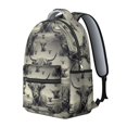 thumbnail image 2 of Highland Cow and Calf Print Backpack for School, Cute School Bag with Adjustable Shoulder Straps and Padded Back, 15.3"x11"x7.1", 2 of 4