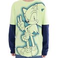 thumbnail image 7 of Sonic the Hedgehog Boys Graphic Layered Tee with Long Sleeves, Sizes 4-18, 7 of 7