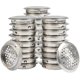 thumbnail image 1 of Juego De 30 Agujeros De Ventilación De Acero Inoxidable Para Armarios O Zapateros Diámetro 65 Mm Plata. Afortunado Sencillez, 1 of 5
