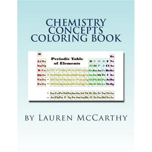 Chemistry Concepts Coloring Book (Paperback)