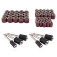 thumbnail image 1 of 66 Pcs Drum  Set Including 60 Pcs Sanding Bands and 6 Pcs Drum Mandrels, 1 of 7