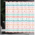 thumbnail image 4 of Ambesonne Colorful Shower Curtain, Aztec Tribe Maya Arrow, 69"Wx84"L, Multicolor, 4 of 5
