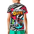 thumbnail image 2 of T-Shirt à Manches Courtes Style Cool Mignon pour Enfants Adolescents Filles Garçons, 2 of 5
