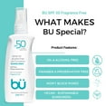 thumbnail image 5 of Bu SPF 50 Fragrance-Free Sunscreen Spray, Travel Sport, Water & Sweat Resistant 3.3oz, 5 of 6