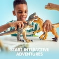 thumbnail image 6 of Joyfy 6 Pcs Jumbo Dinosaur Toys for Toddlers, Large Soft Dinosaur Figures with an Educational Book, Realistic Jurassic World Toys for Kids Ages 1-5, Big Dinosaur Toys for Christmas Birthday Gift, 6 of 9
